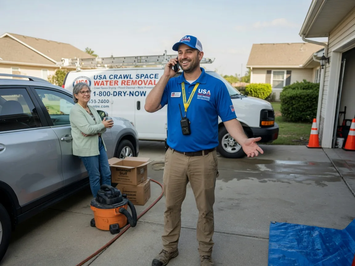 Crawl Space Water Removal Thida, AR FAQs